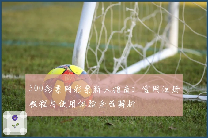500彩票网彩票新人指南：官网注册教程与使用体验全面解析